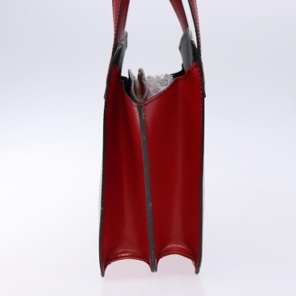 LOUIS VUITTON Epi Bicolor Varenne Hand Bag Black Red M52387 - Picture 4 of 16